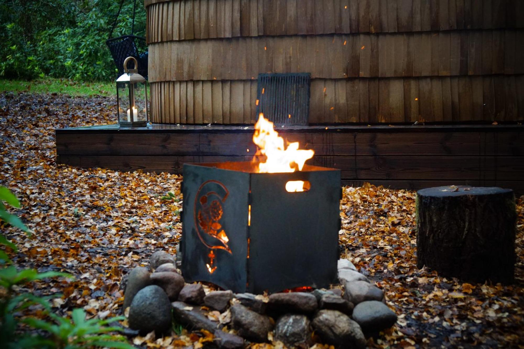 Luxury Woodland Lodge Retreat At Culdees Castle Crieff Εξωτερικό φωτογραφία